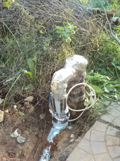 обогрев водопроводной трубы на улице